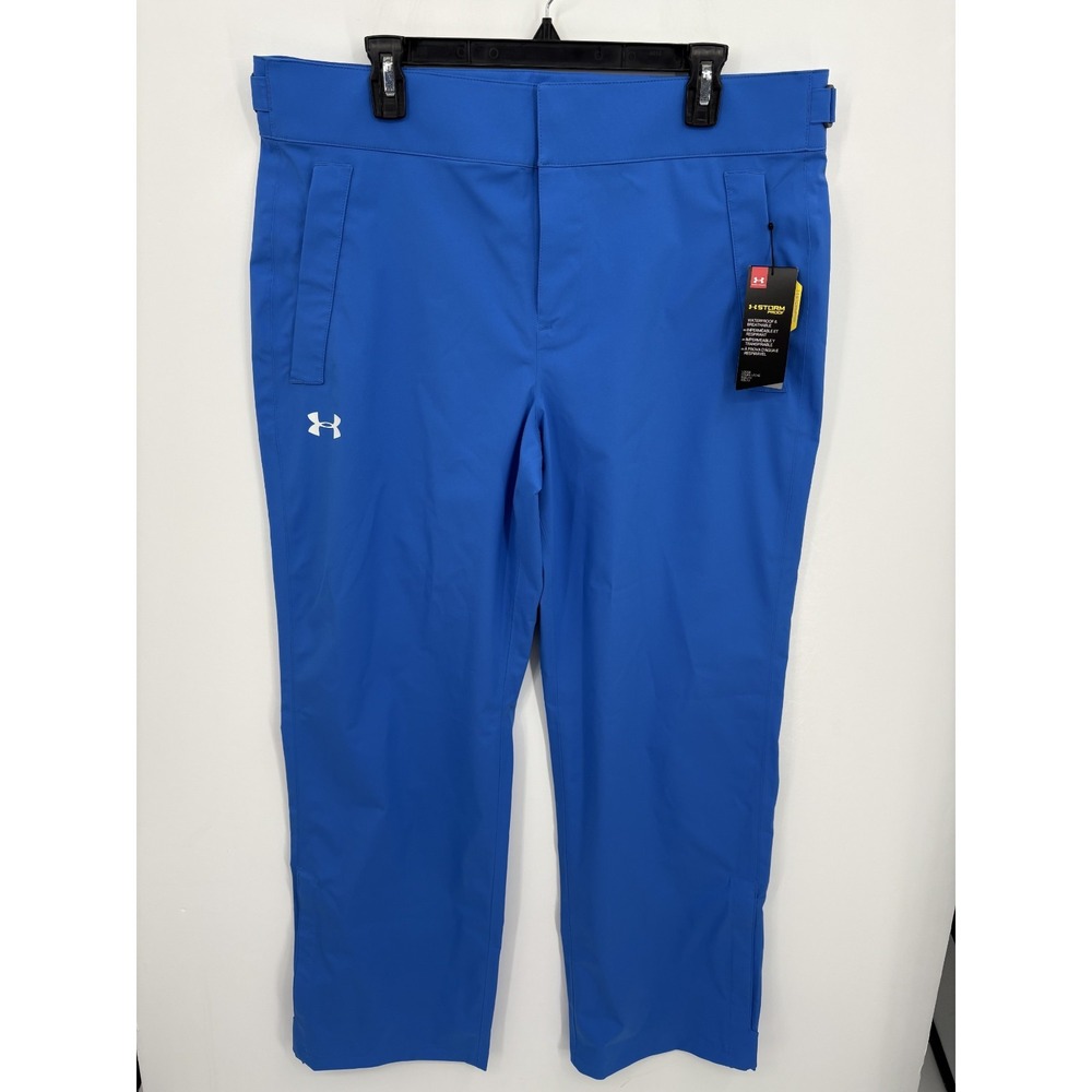 Under Armour Storm Proof Men's Pants Rain Waterproof Snow 1305788-992, L, NWT!!